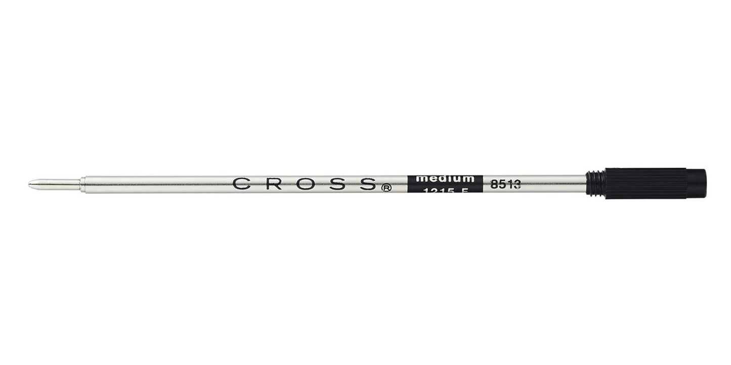 Cross Ballpoint Pen Refill - Black - Medium - Single Pack