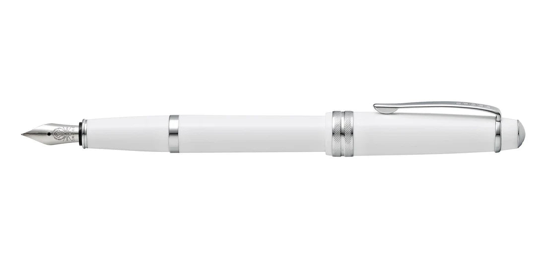 Cross Bailey Light™ Polished White Resin Fine Nib Fountain Pen